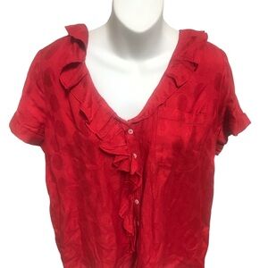 Anthropologie/Maeve Crop Top